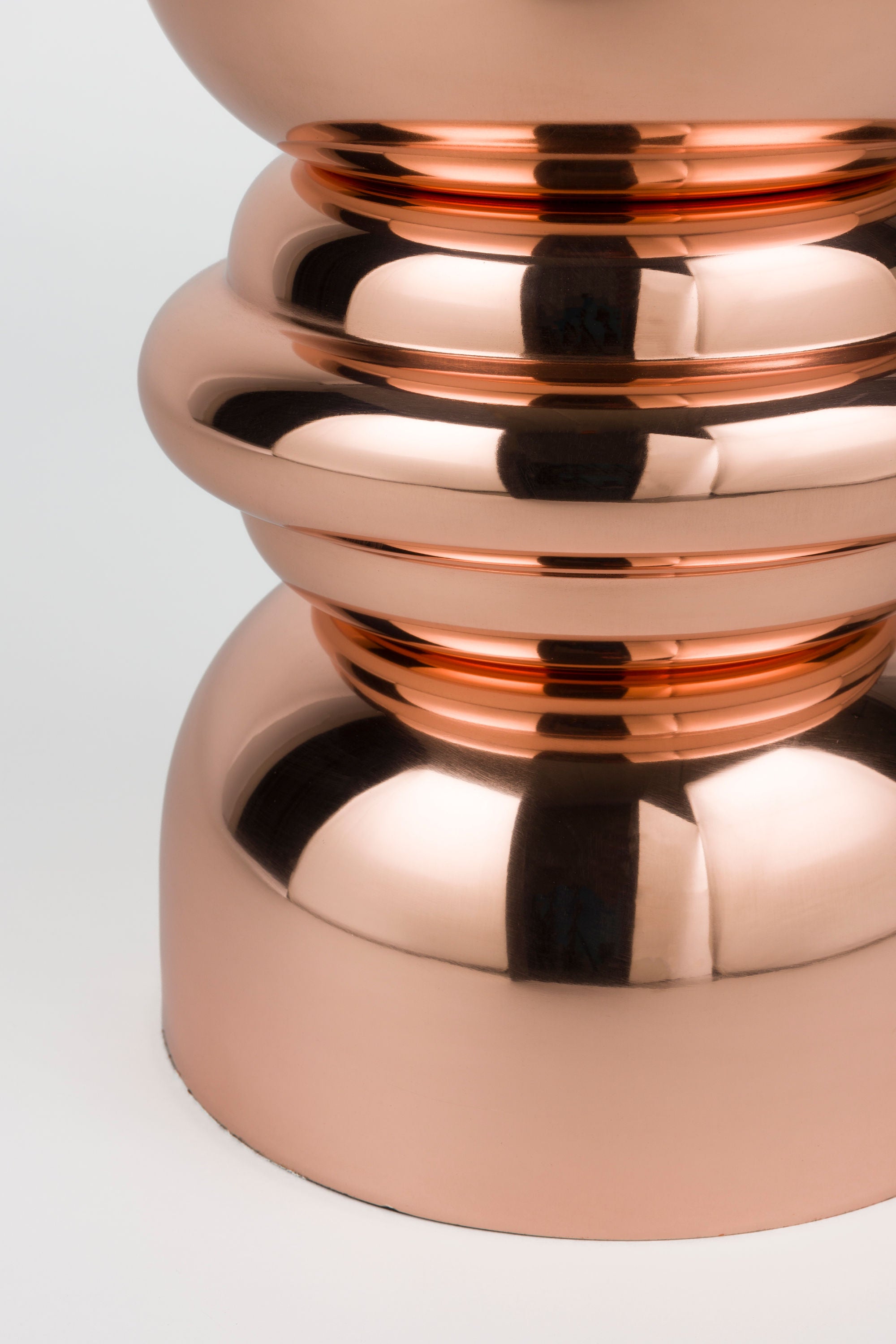Kinga Copper Stool Side Table